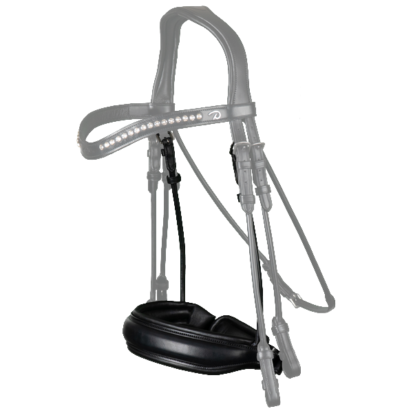 Matte brede Crank neusriem