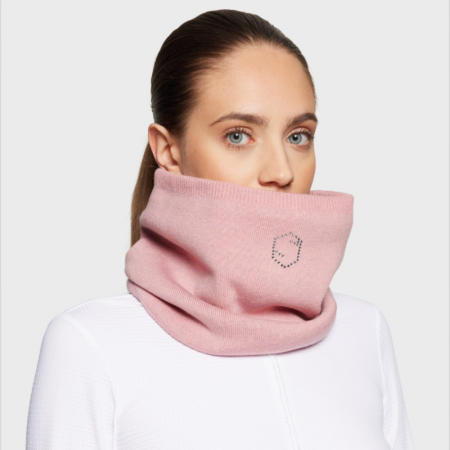 Women’s Neck Warmer Crystals Square
