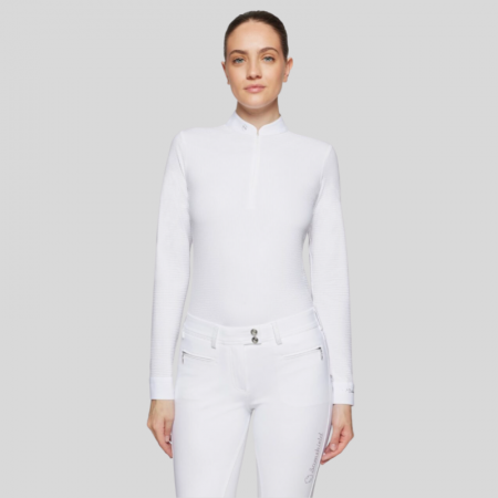 Polo Compétition Louisella Honeycomb