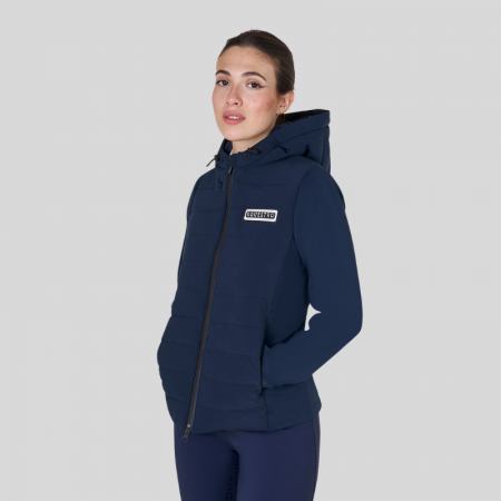 Veste à capuche femme Equestro en tissu technique