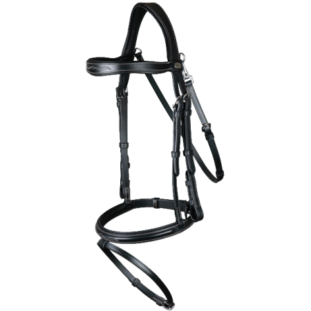 Dy'on Working Flash Noseband Bridle With Snap Hook