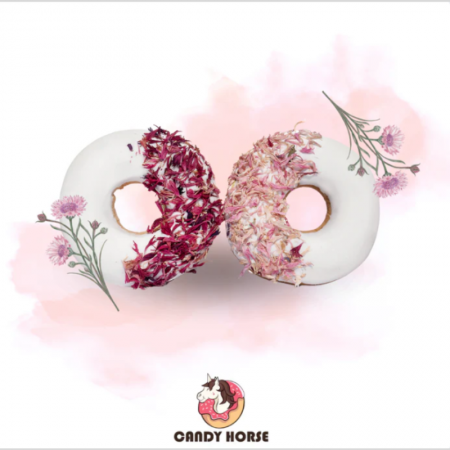 Donuts Pink Cornflower