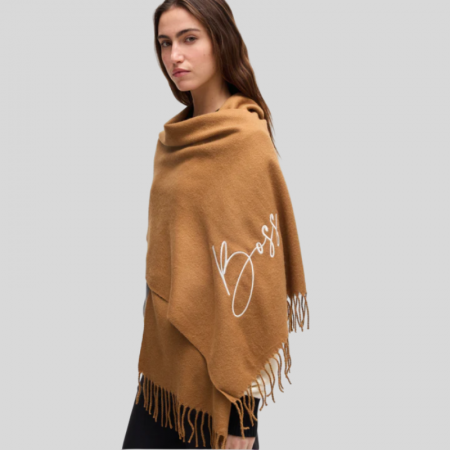 BOSS Logo Scarf