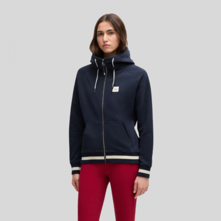 Riva BOSS Equestrian-hoodie van superzachte Italiaanse fleece