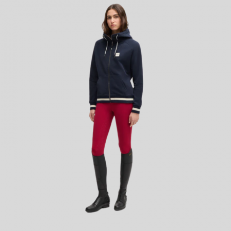 Riva BOSS Equestrian-hoodie van superzachte Italiaanse fleece