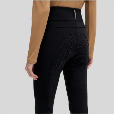BOSS Equestrian Hailey rijbroek met hoge taille en smartphonezak
