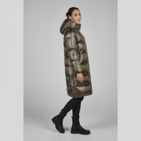 Lange gewatteerde jas PIKEUR 8025 Selection