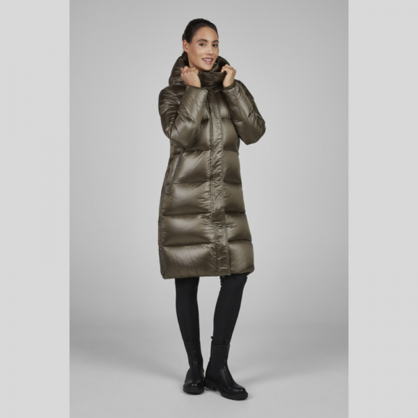 Lange gewatteerde jas PIKEUR 8025 Selection