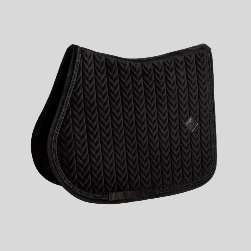 Tapis de selle Velvet Mini Pearls Jumping Tapis de selle Velvet Mini Pearls Jumping