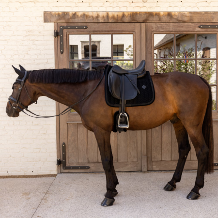 Tapis de selle Velvet Mini Pearls Dressage
