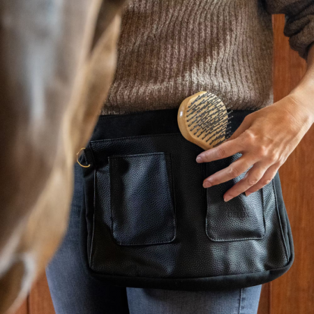 Sac de Ceinture Canvas pour Tresser