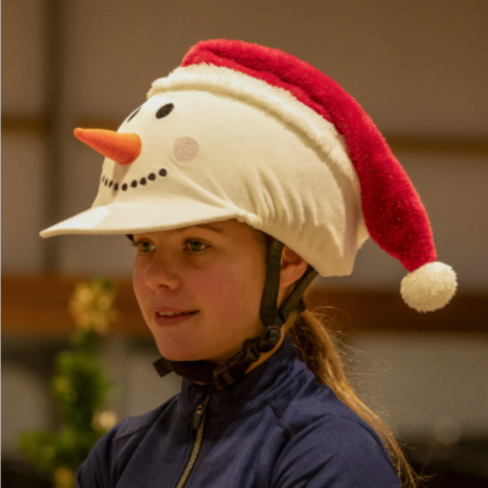 Bonnet Noël pour casque