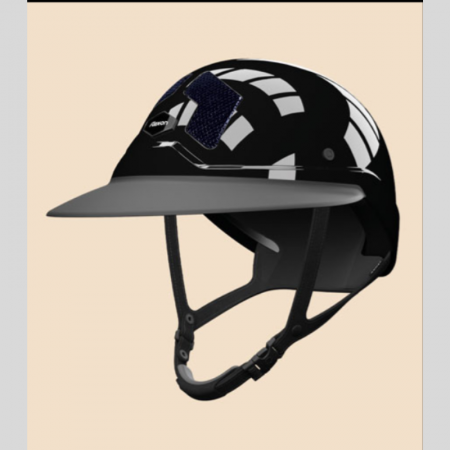 Armet Flex-on Star Helmet – Black with Navy Vents