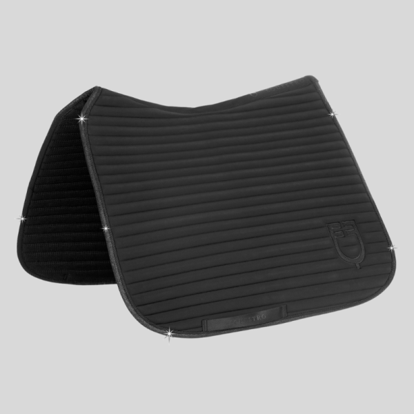 Equestro Universe Stripe dressage saddle pad
