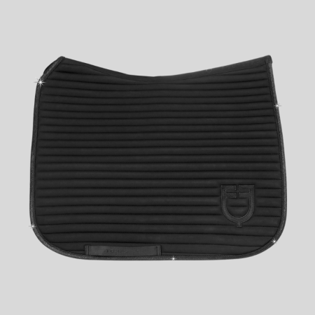 Tapis de selle Equestro Dressage Universe Stripe