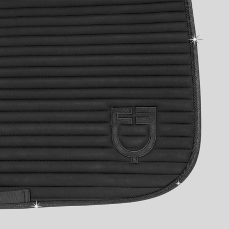 Tapis de selle Equestro Dressage Universe Stripe