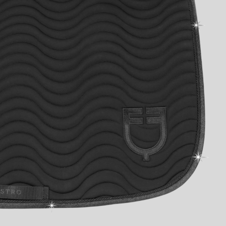 Equestro Universe Stripe jumping saddle pad