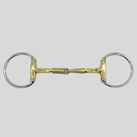 ContourEase Eggbutt-bit in Goudkleurig Messing