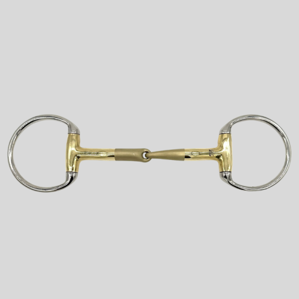 ContourEase Eggbutt-bit in Goudkleurig Messing