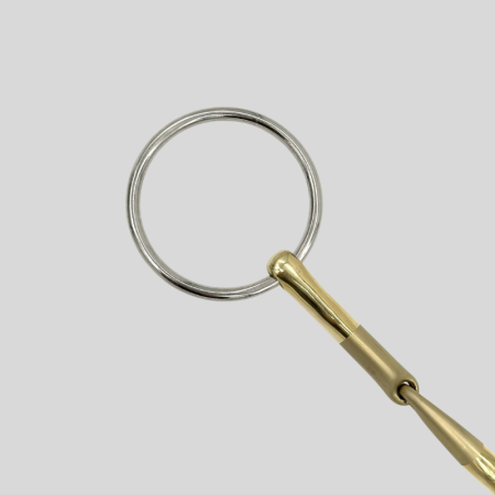 ContourEase Losse Ring-bit in Goudkleurig Messing