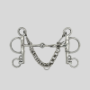 Pelham Bit Half Twist / Half Straight Bar