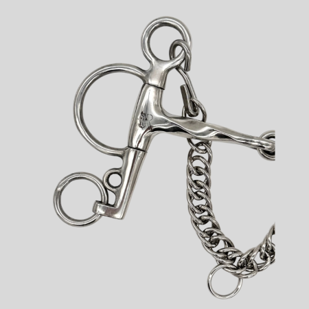 Pelham with Half Twisted / Half Straight Mouthpiece