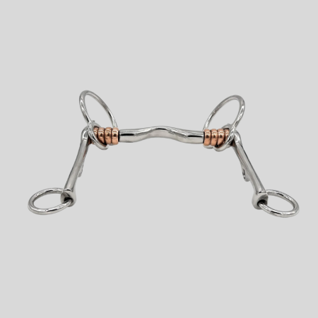 Swale Bit with Copper Cherry Rollers