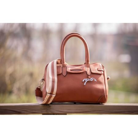 Maëlys Small Model Bag in Cognac