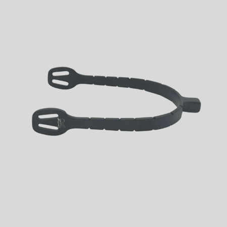 Matte Black Square End Spurs