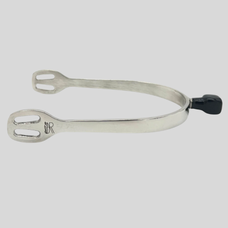 Sporen met Rubber Bekleed Blok