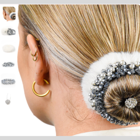 Frosty Serenity – Luxury Hair Accessory Set
