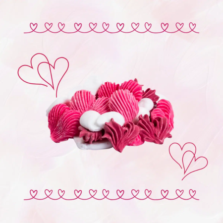 Meringues St Valentin