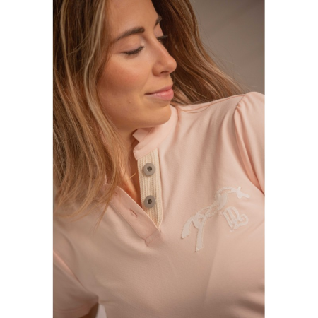 Pénélope Victorine short-sleeve polo