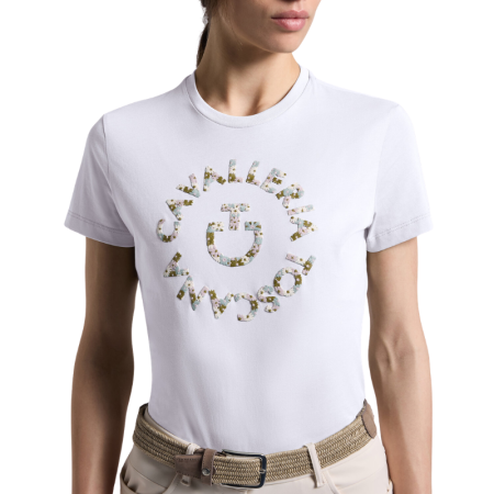 T-Shirt Floral Embroidery CT