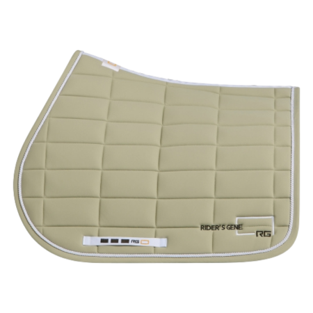 RG Printed Logo Quilted Mesh Saddle Pad