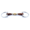 Stainless Steel Bit with Leather Covering