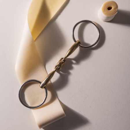 Mors à Anneaux Double Brisure en Cuivre 14mm