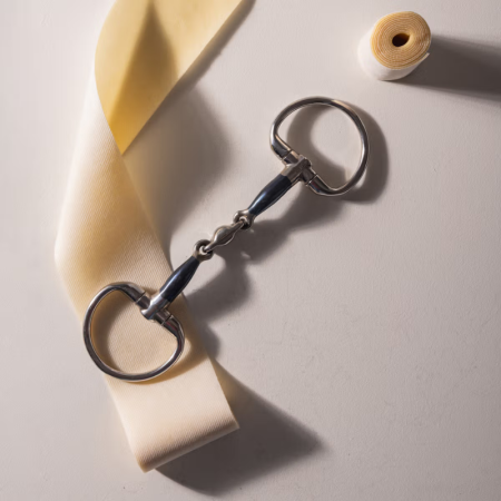 Eggbutt Double Jointed Sweet Iron 14mm