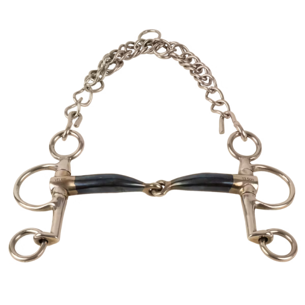 Mors Pelham Simple Brisure Court Sweet Iron 16mm