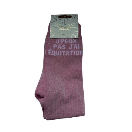 Chaussettes J'peux pas j'ai équitation