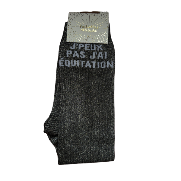 Chaussettes J'peux pas j'ai équitation