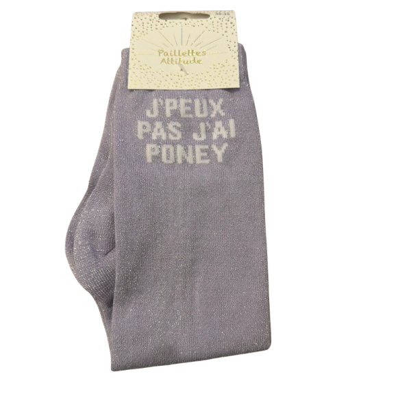 Sokken J'peux pas j'ai poney