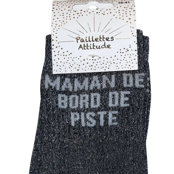 Chaussettes Maman de bord de piste