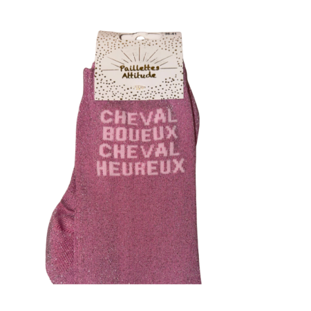 Socks Cheval boueux cheval heureux