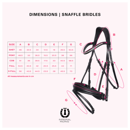 Bridon IRH avec muserolle ergonomique combinée (croisée / pull-back)