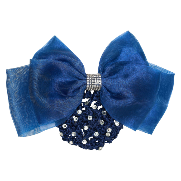 Hair bow with net diamonds IRH
