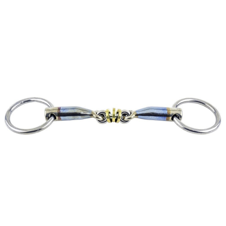 Trust Sweet Iron loose ring bradoon with brass rings 16 mm