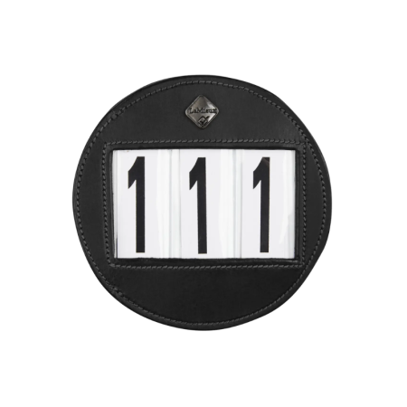 Porte-numéro pour bridon Noir