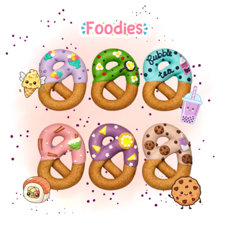 FOODIE Iced Pretzels