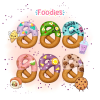 FOODIE Iced Pretzels